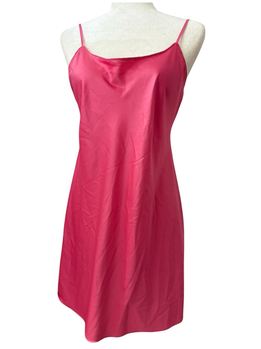 NATORI Pink Slip Dress